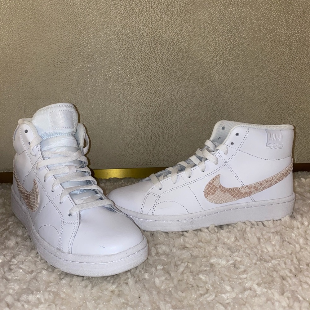 Brand New Nike Court Snakeskin Swoosh Royale 2 Mid
